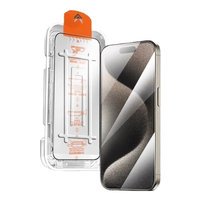 Smorss������2Ƭװ������ƻ��15 ProMax�����ֻ�ĤiPhone15Pro Max�ֻ�Ĥ�޳������������͵����ָ��