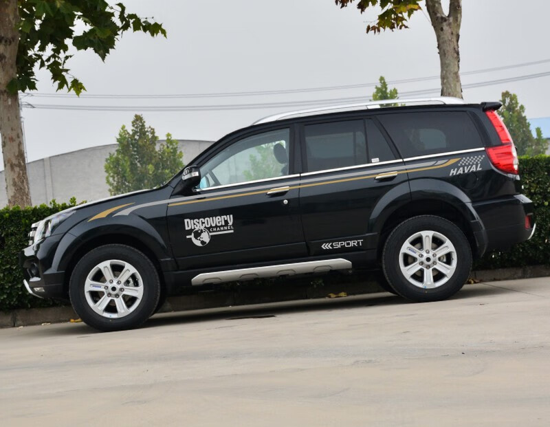 适用于长城哈弗h5车贴拉花 改装 车身腰线贴纸h5专用彩条汽车贴花