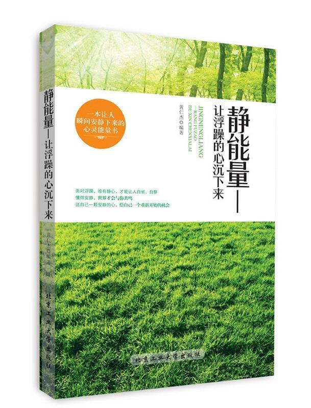 静能量---让浮躁的心沉下来【正版图书,放心购买】