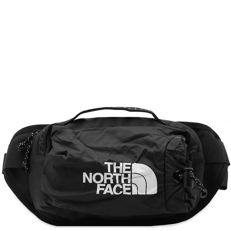 北面(the north face)女士腰包 bozer hip pack iii 黑色波纹腰间交叉