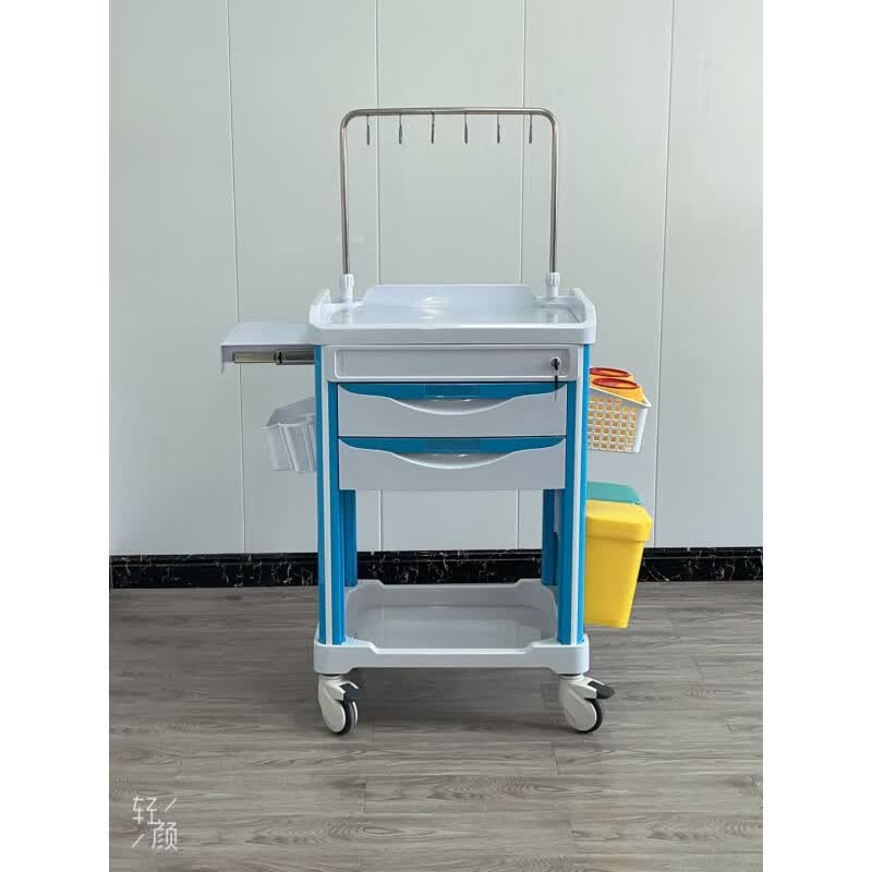 abs多功能治疗车 输液换药急救打针送药车 麻醉用手推车美容护理 a1