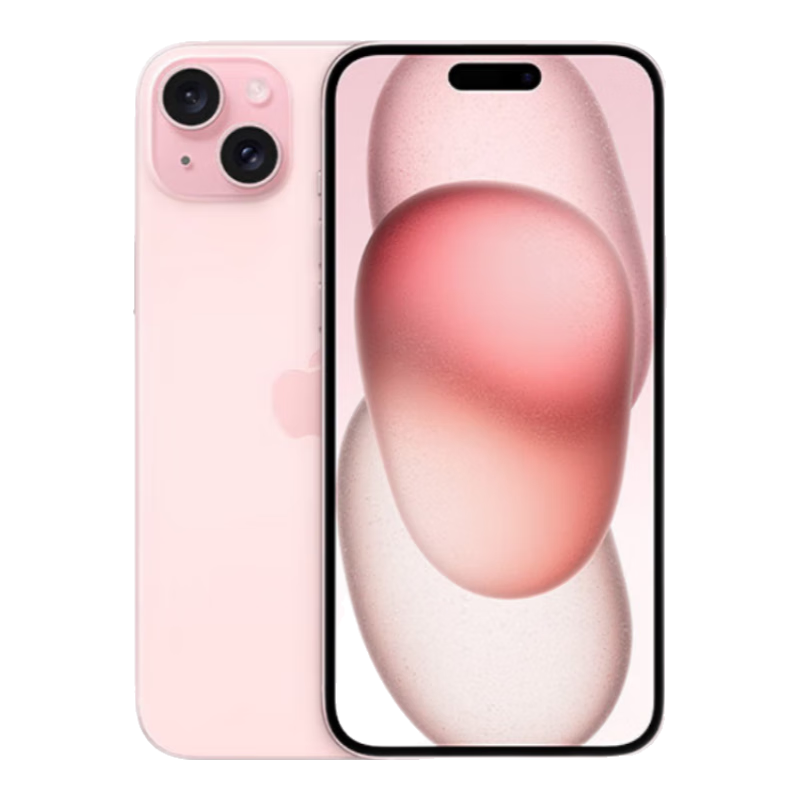 【95成新】Apple/苹果 iPhone 15 Plus (A3096) 128GB 粉色  支持移动联通电信5G 双卡双待手机