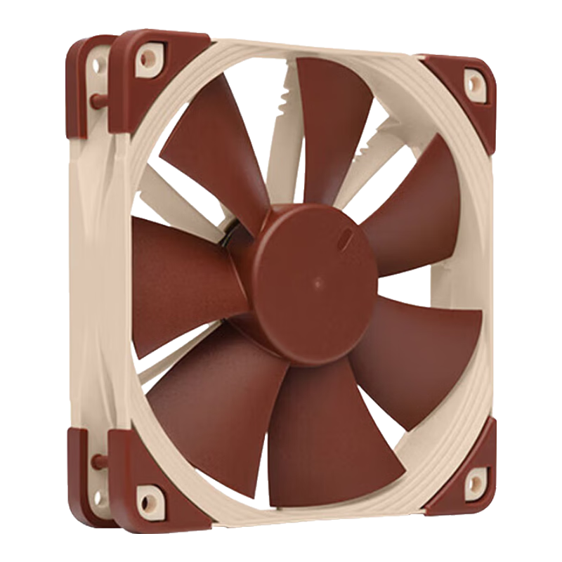 noctua 猫头鹰 NF-F12 PWM 机箱散热风扇 120mm 无光