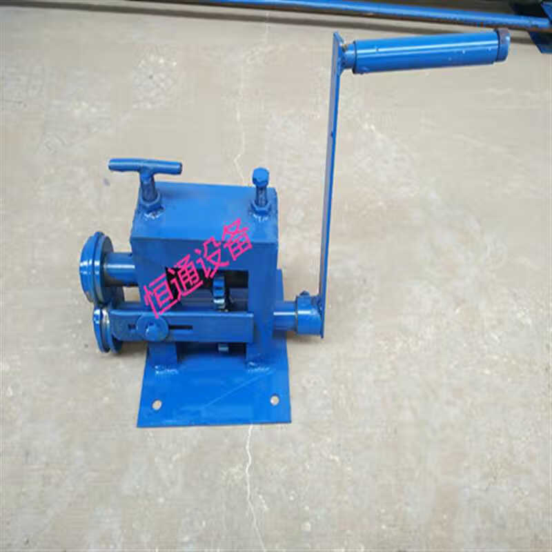 手動(dòng)白鐵皮卷圓機(jī)+管道保溫壓邊機(jī) 小型卷板機(jī)不銹鋼滾圓機(jī)卷管機(jī) 普通壓邊機(jī)不帶支架