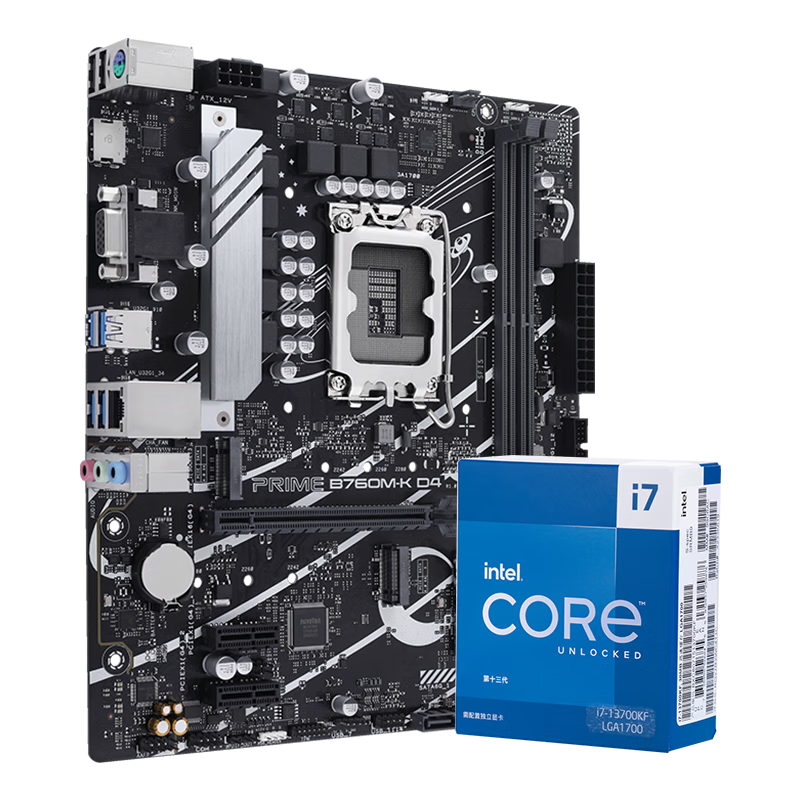 ˶ CPUװ PRIME B760M-K D4 i7 12700Kʵ2079Ԫ