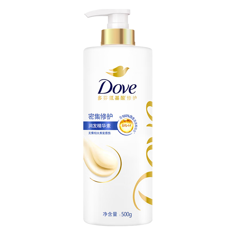 多芬（Dove）護(hù)發(fā)素密集滋養(yǎng)潤(rùn)發(fā)乳柔順滑改善干枯毛躁官方正品男女士家庭日用 【密集滋養(yǎng)】護(hù)發(fā)素380g*3支