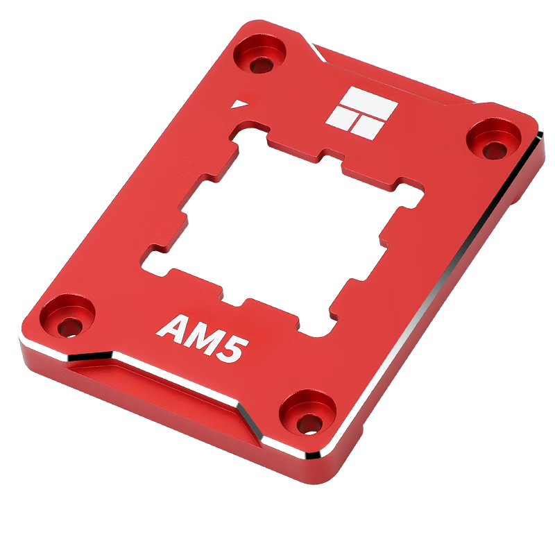 利民 AMD-ASF RED  AM5 CPU 安规固定框架 全铝合金+绝缘垫含TF7  2G 散热配件