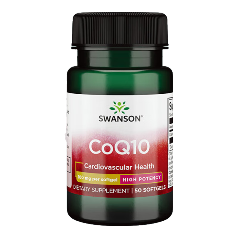 斯旺森（SWANSON）100mg輔酶Q10美國進(jìn)口50粒 輔酶Q10