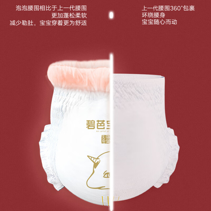 碧芭宝贝大鱼海棠纸尿裤【活动专享】1代婴儿尿不湿宝宝训练裤学步裤 训练裤XXXXL-24片-19kg+