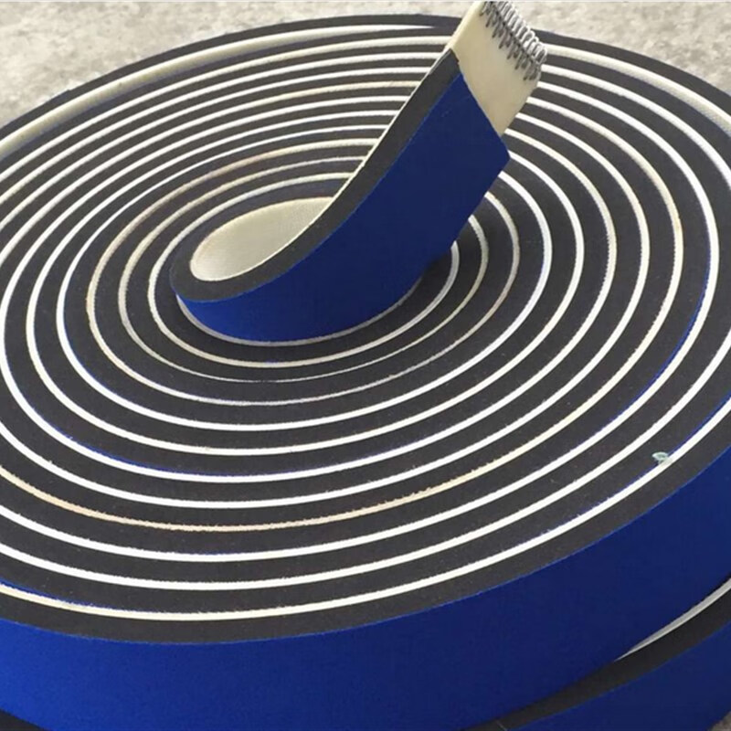 糊盒机贴标机海绵带蓝布海绵带牵引机皮带 红胶输送带同步带