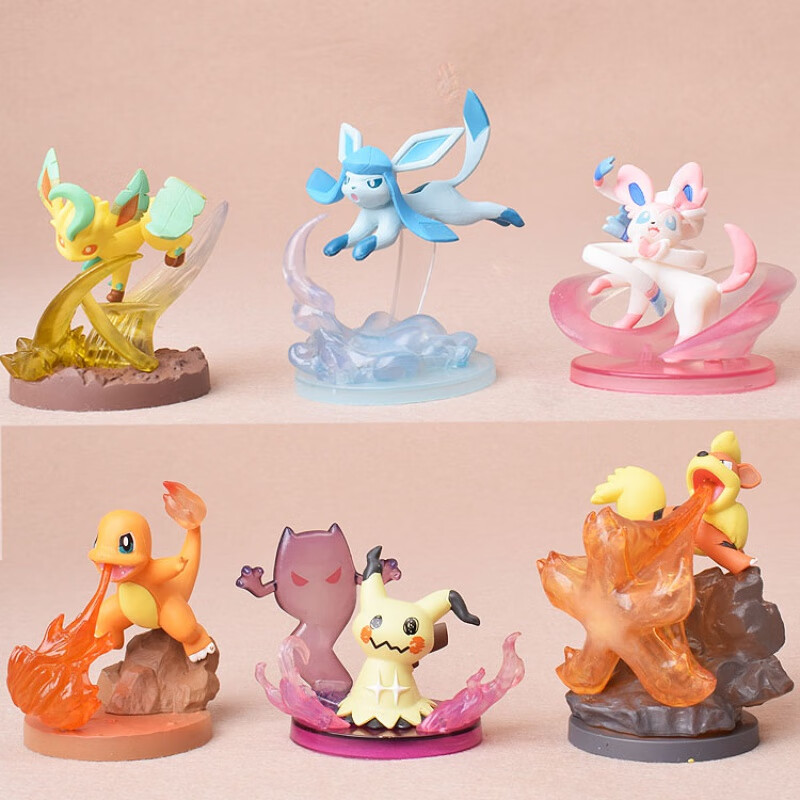 好沐音(haomuyin)精灵宝可梦 甲贺忍蛙宠物小精灵仙子伊布神奇 场景