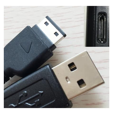 适用于三星GT-E1190 E1200 E1228 E1220i老人手机老款式充电器线 1条充电线0.8米