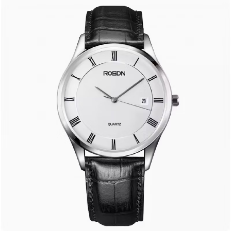 劳士顿(rosdn)手表男 2023年男士热款女士防水简约男表情侣手表 g3212