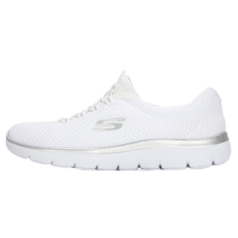 ���ڲ�����˹���棨Skechers��ŮЬ2025�ļ��¿�����һ�ŵŴ����˶�����Ь����Ь�������潡��Ь ��ɫ/��ɫ-WSL 38
