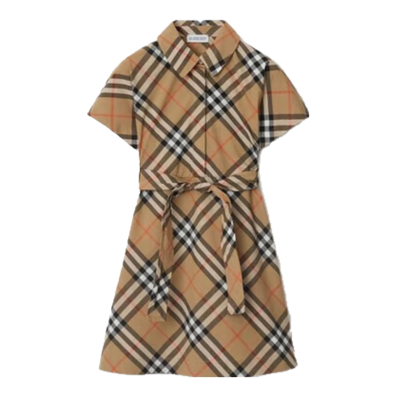 ��������BURBERRY��������֮��ϵ�С�Ůͯ �������ʳ���ʽ����ȹ 4100Ԫ