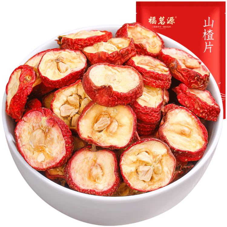 福茗源 精选山楂干片500g