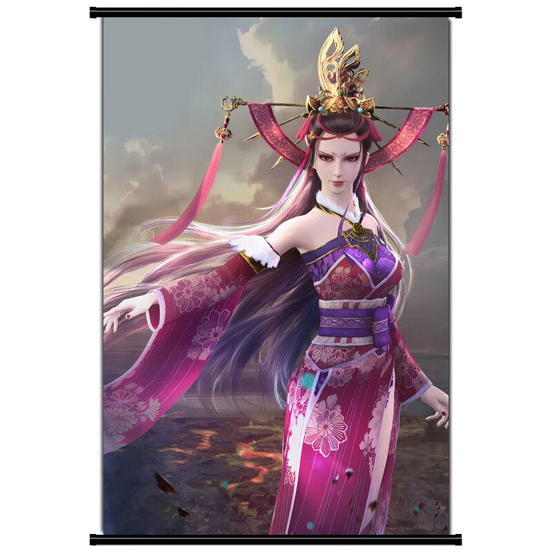 山头林村画江湖之不良人挂画 画江湖之不良人海报壁纸挂画女帝姬如雪