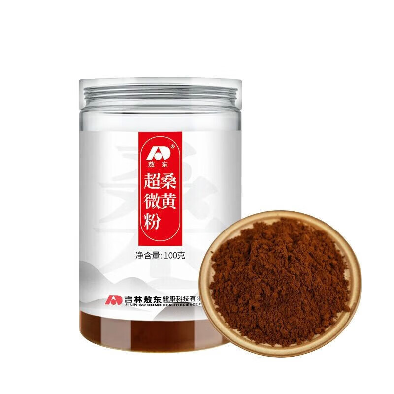 敖东桑黄超微粉100g桑黄粉桑黄精粉吉林敖东 100g*3罐