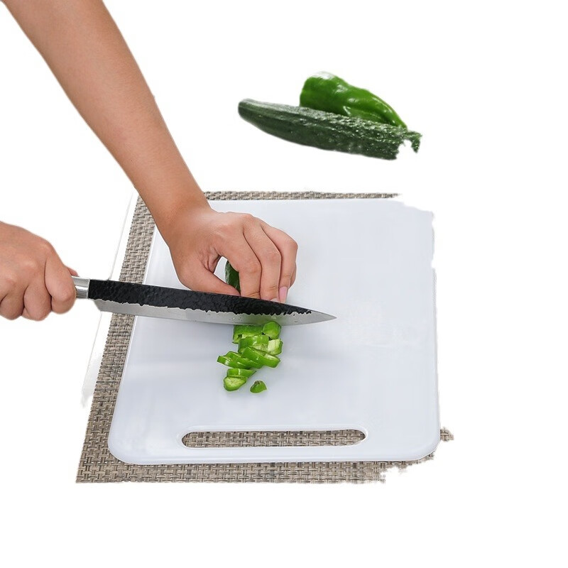 加厚塑料菜板小砧板占板切菜板擀面刀板家用辅食厨房案板切菜板 中号38*24cm(1个装) 无规格