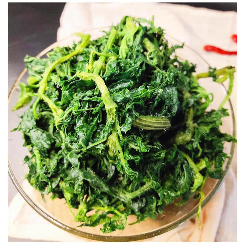 宜享健康哈拉海速冻山野菜内蒙古赤峰克旗野菜干东北哈拉海饭店用