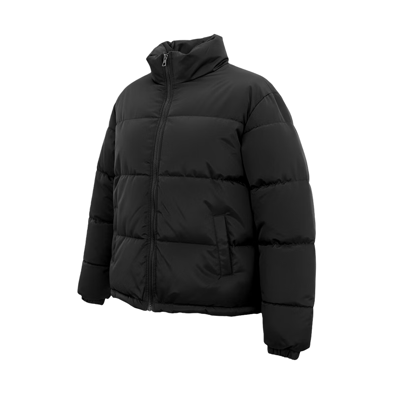 胜丽（SHENGLI） 冬季劳保棉服工作服棉袄 加厚防寒服劳保棉袄车间厂服工程服汽修劳保服黑色 BW415 XL码