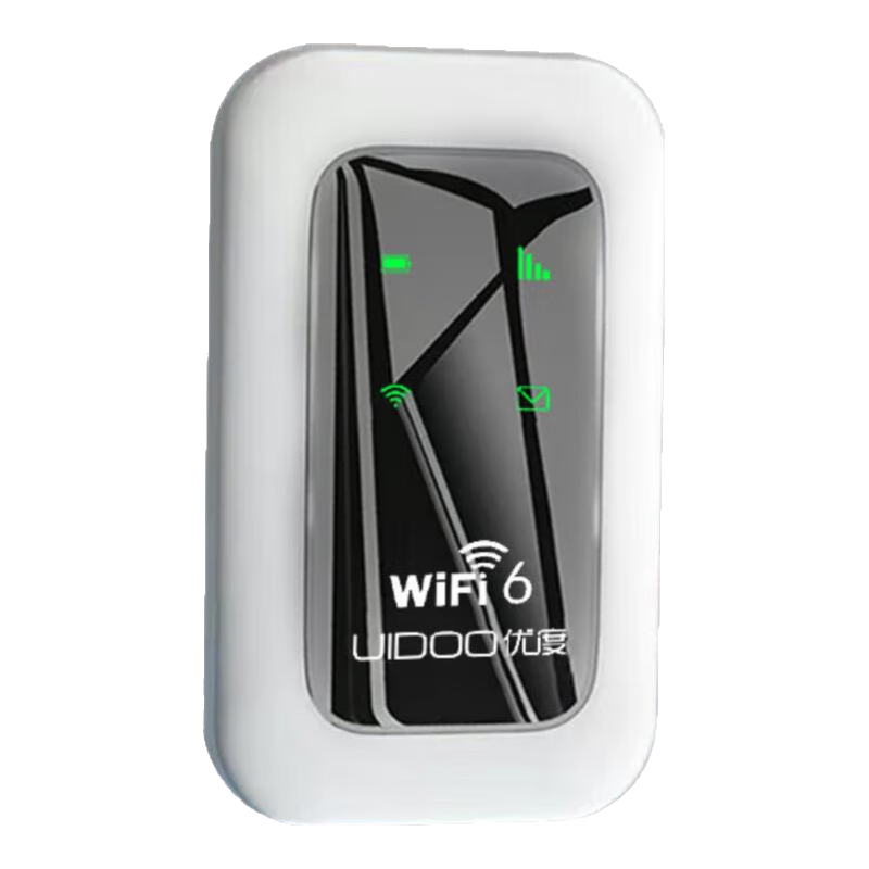 优度随身wifi移动无线wifi6【无须预存】便携式4G随行WiFi全国高速通用流量路由卡托车载2024款上网宝 【顶配版wifi6】超长续航+八核提速400%