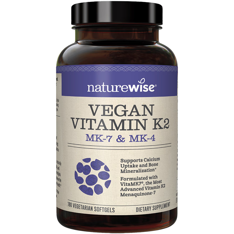 naturewiseά����k2��ͯ���������MK4MK7�����ұ��и������겹���������� ����ֵװ�Ƽ���ά����k2 180��*1ƿ 608Ԫ