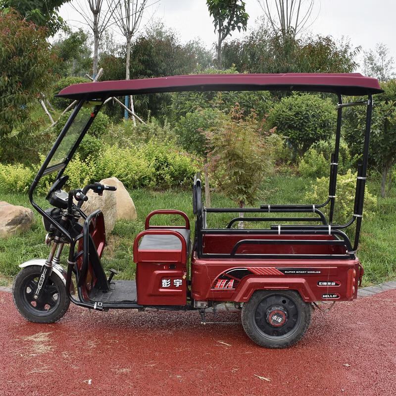 挡风遮雨棚电动三轮车棚雨棚三开复合顶雨棚电瓶车蓬 安装车棚需要钻