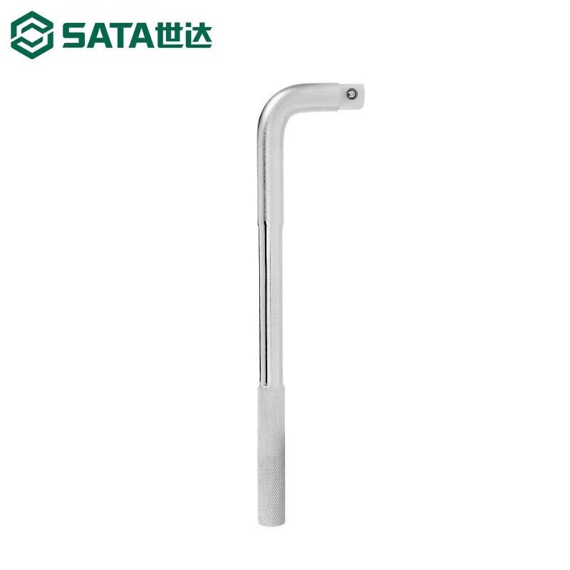 世达（SATA） 工具L形扳手大飞12.5/19mm重型套筒扳杆大飞连接杆扳子弯把工具 16919【19MM系列L形扳手13"】