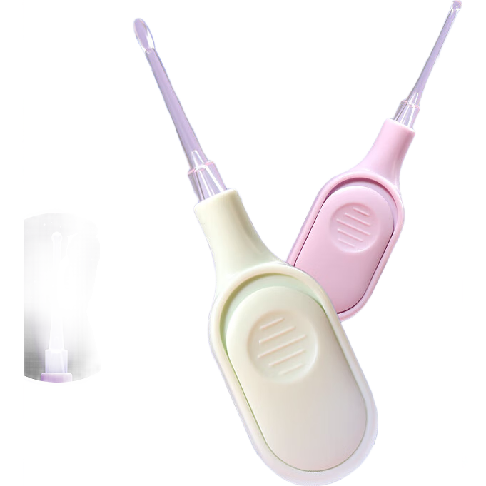 儿童挖耳勺掏耳朵神器宝宝成人发光挖耳勺带灯可视采耳工具 发光挖耳勺（2支推荐装）