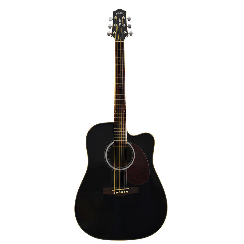 星臣（STARSUN）正品DG220民謠吉他41寸星辰木吉他初學(xué)練習(xí)表演男 DG220cbk41寸缺角黑色