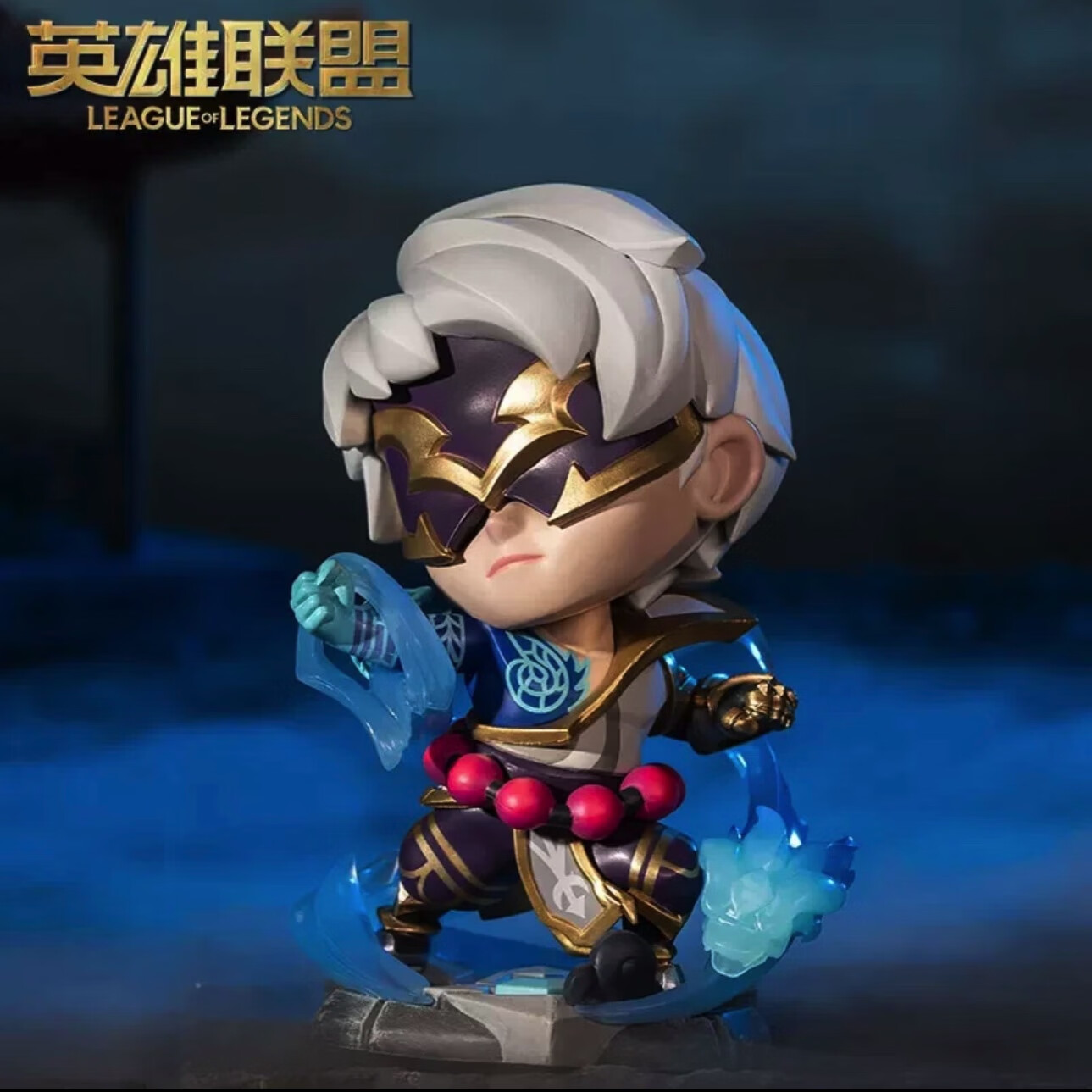 英雄联盟英雄联盟lol 神龙尊者李青手办s11全球总决赛限定系列