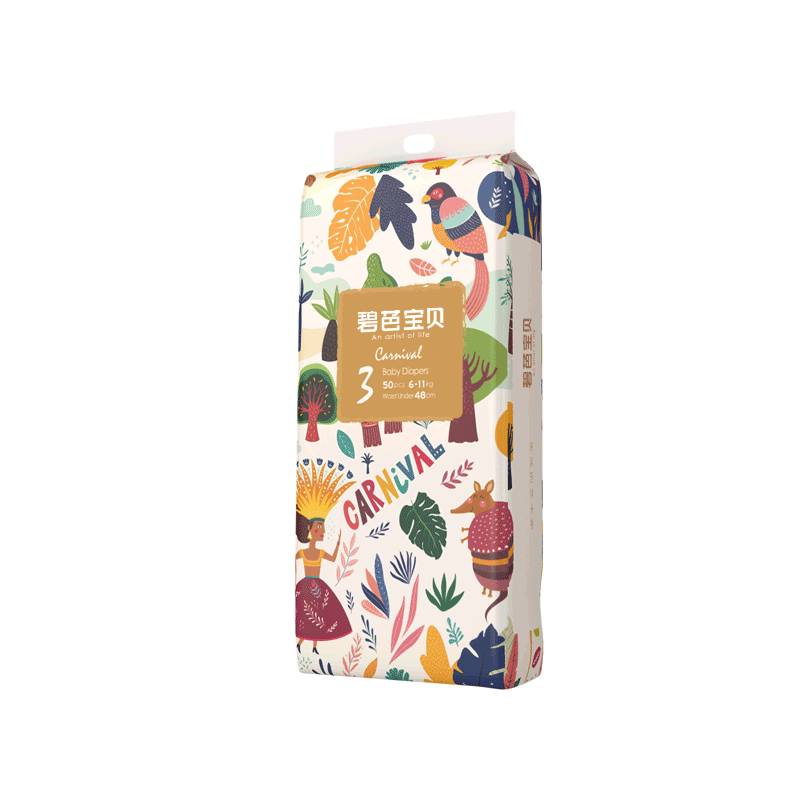 �̰ű������ֿ�����ֽ���M��50Ƭ(6-11kg)��ʪ ��������͸����ˬ