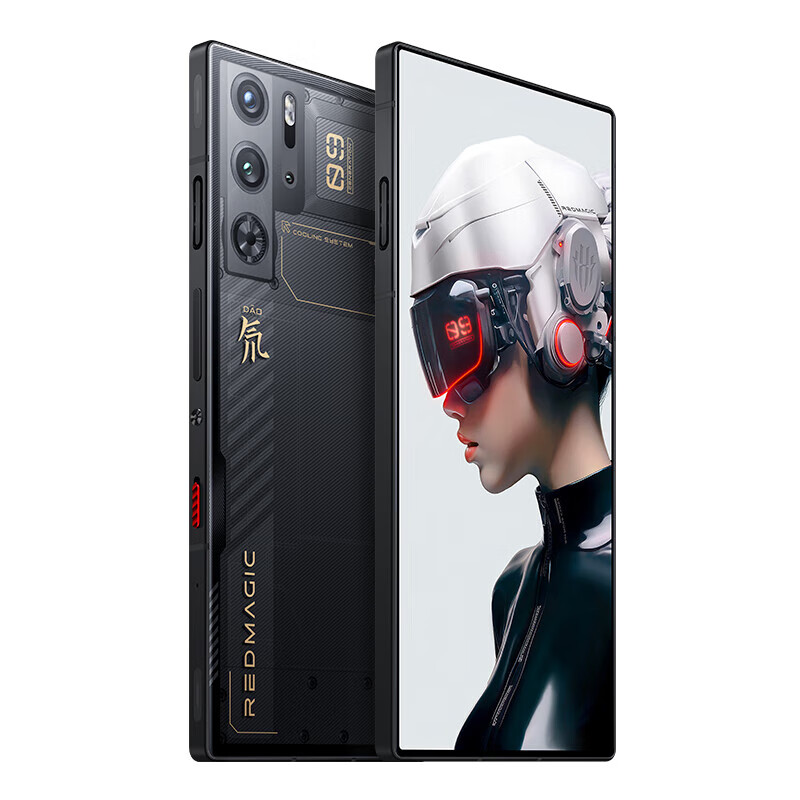 努比亚(nubia)红魔9Pro 红魔9Pro+ 二手5G手机 骁龙8Gen3 性能电竞游戏手机 氘锋透明 16G+512G【红魔9 Pro+】 99新