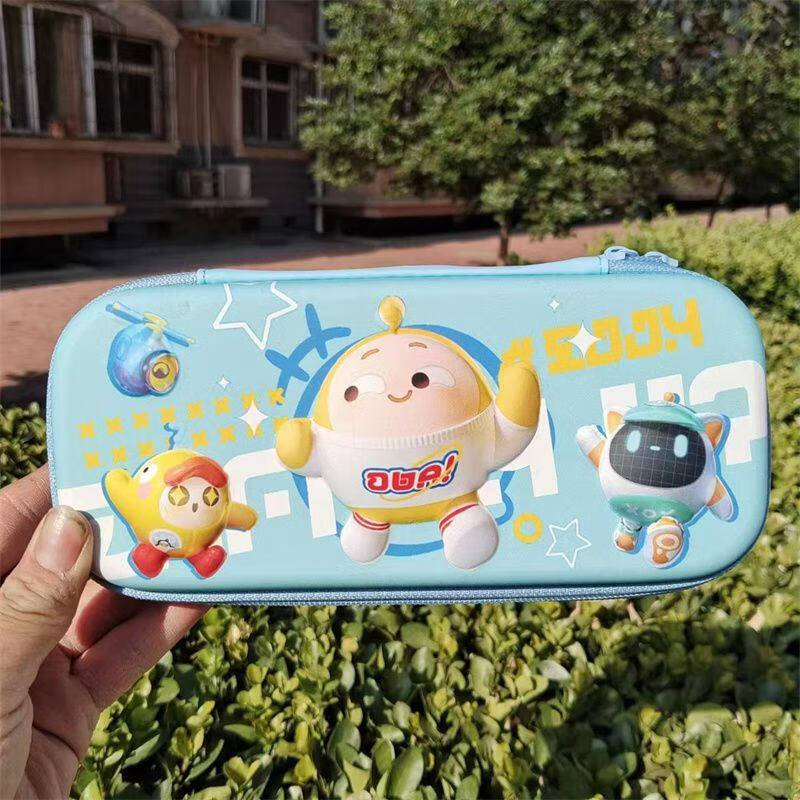 万能表格登记表蛋仔派对笔袋男生文具盒小学生男孩子铅笔盒硬壳密码锁