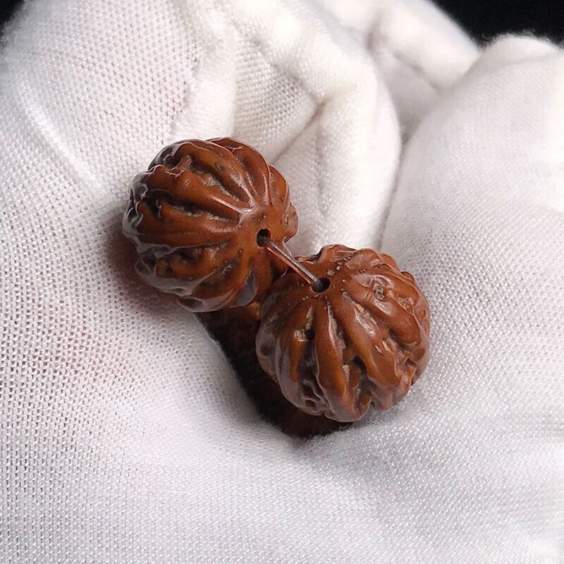 uhfr施华洛世奇锆紫金鼠招财鼠雕刻京八棱手串紫金鼠光珠菩提手串男女