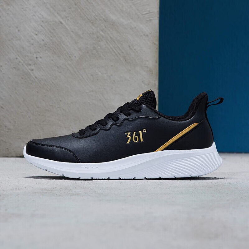 361°运动鞋男秋季雨天防泼水休闲通勤轻便健身跑步鞋子男672142239-3