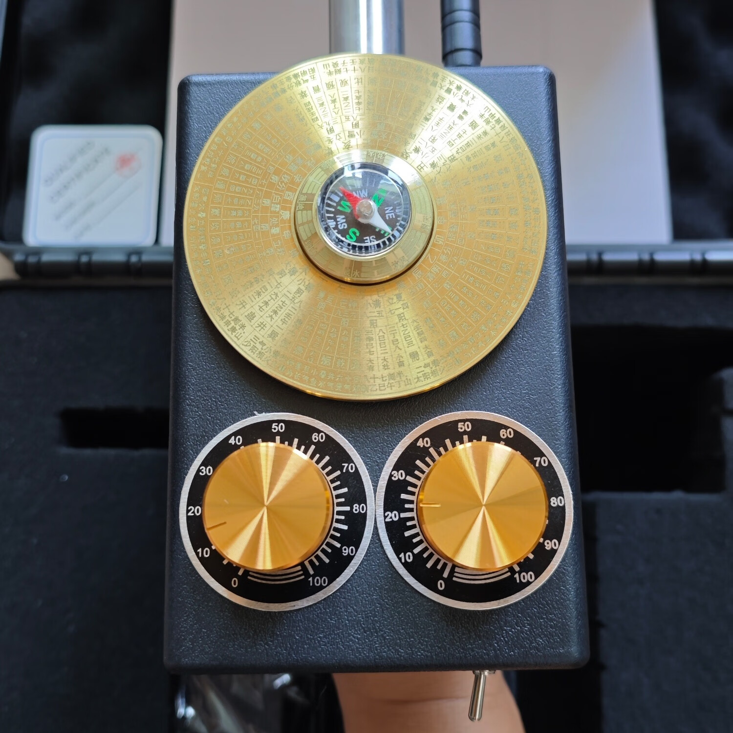 龙脉点穴高效率罗盘风水宝地探测器高精度户外龙脉寻龙器正宗精准