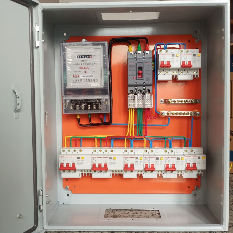 定制成套配电箱三相四线低压开关控制柜强电布线箱家用照明电源箱 米