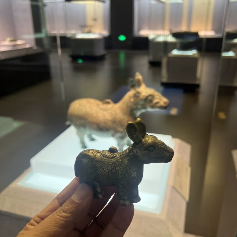 中山国牺尊立体冰箱贴河北博物院文创河北博物馆磁吸款旅游纪念品