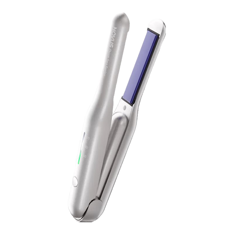 諾為（NOVUS）無(wú)線(xiàn)夾板直板夾卷發(fā)棒迷你男士充電夾板強續航卷直兩用不傷發(fā)便攜式高顱頂送老婆女神過(guò)年生日禮物 【極光云澗藍】無(wú)線(xiàn)直板夾 17mm 無(wú)線(xiàn)mini