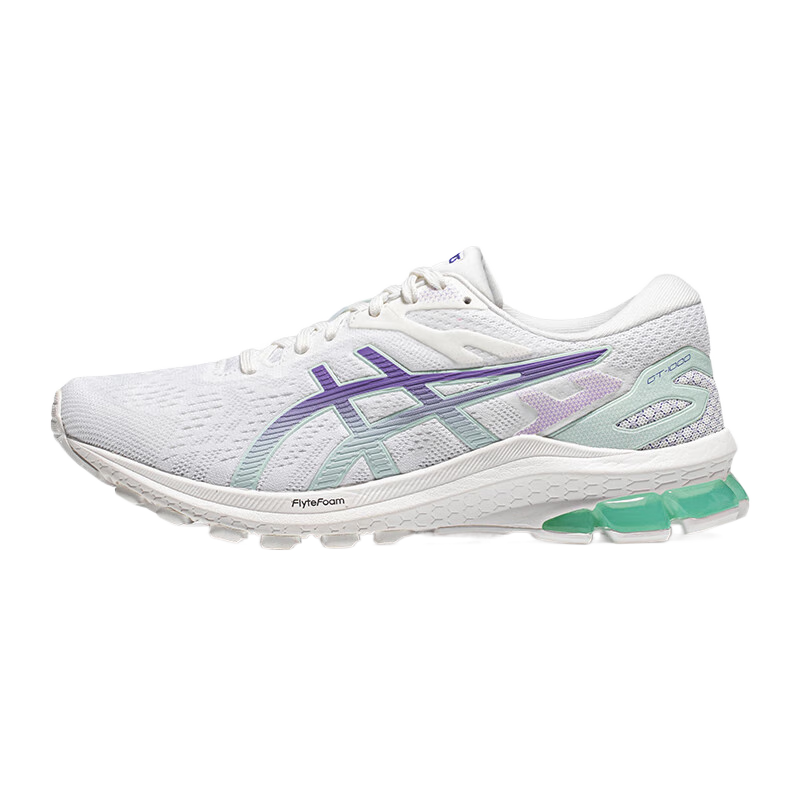 ��ɪʿASICSŮЬ�ȶ���Ь֧����ĥ�˶�Ь����͸���ܲ�Ь GT-1000 10 ��ɫ/��ɫ 36