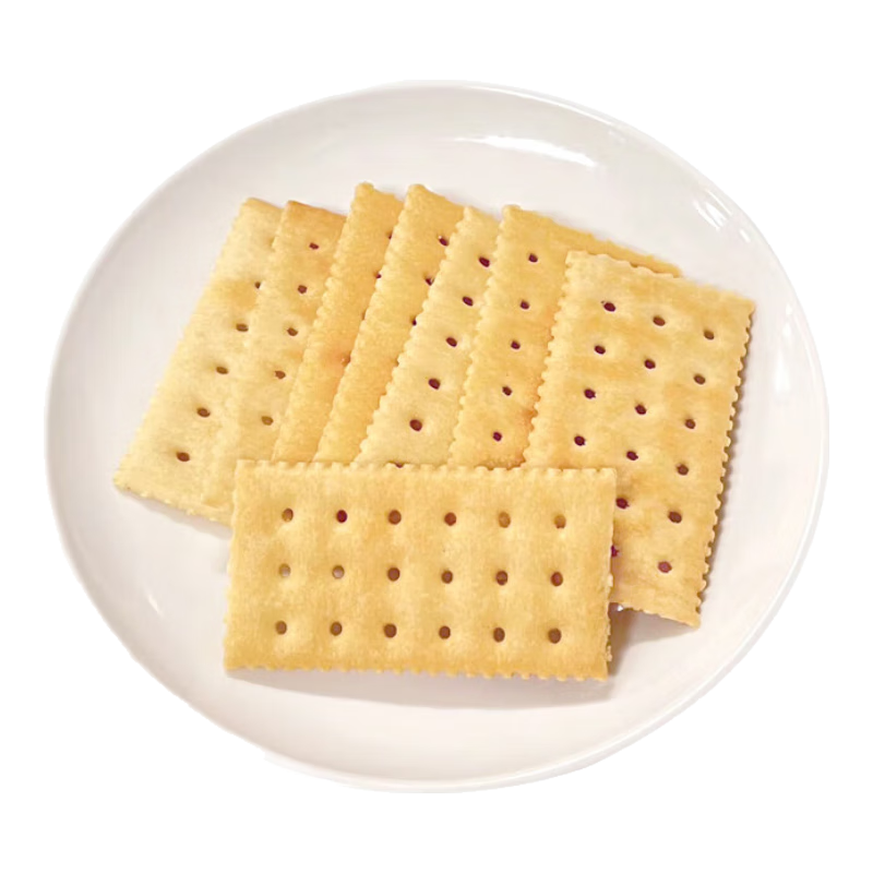 山姆超市同款无蔗糖奶盐苏打饼干10g/包海盐咸味养胃碱性整箱 活动【整箱30包/90片】