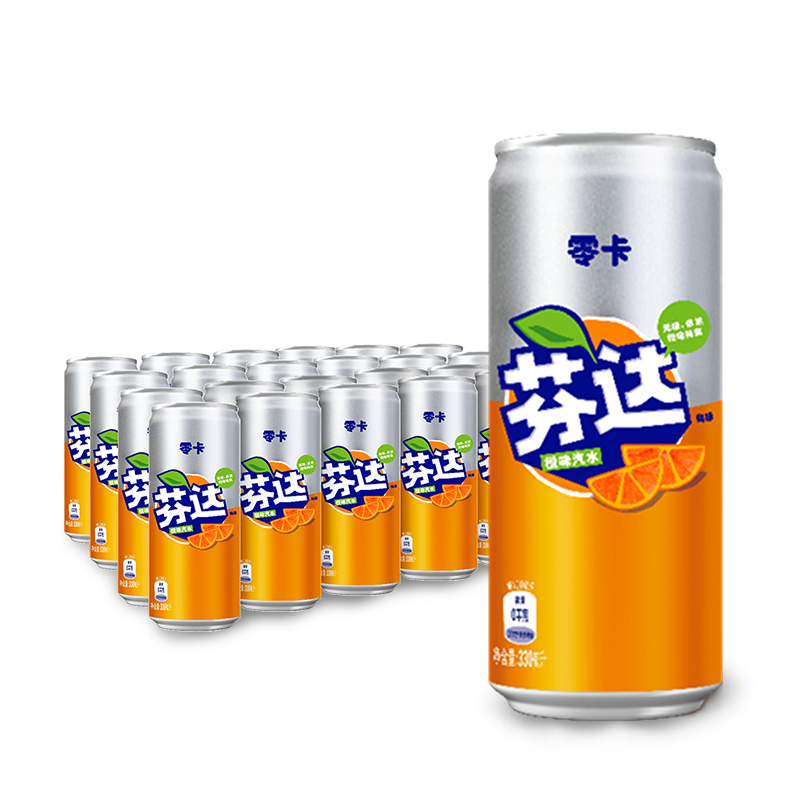 芬达Fanta无糖零卡橙味,价格走势与口感评测