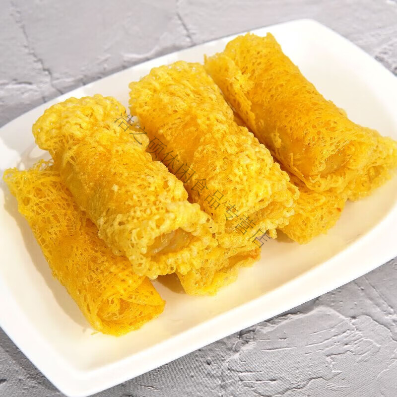 热乐酥脆虾卷冷冻半成品黄金面线裹虾仁卷海鲜油炸食品小吃虾滑点心