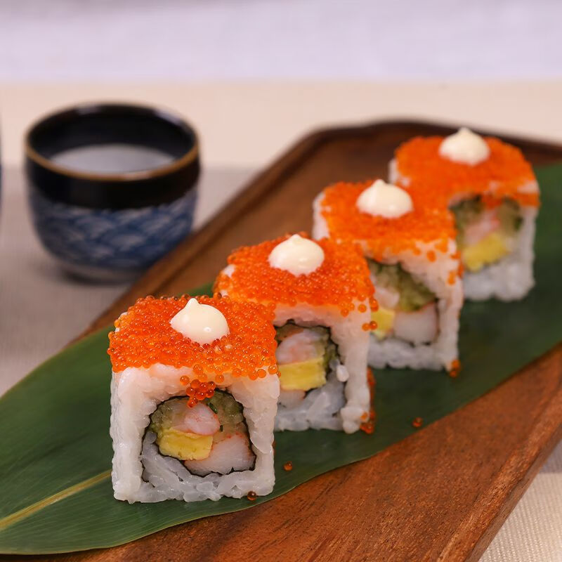 皇茅冻调味飞鱼籽大颗粒红色寿司鱼子日料食材云吞馅料蟹籽 款式