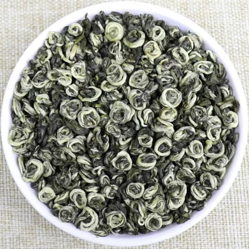 維霆云南碧螺春綠茶2024年新茶濃香型云南綠茶碧螺春茶葉散裝 袋裝碧螺春1000g