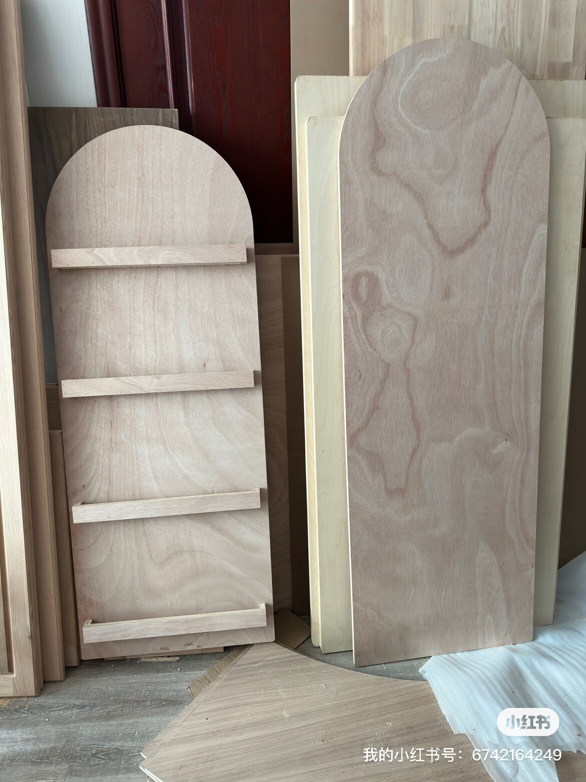 扬笙福实木家具板胶合板柳桉心环保多层板用于道具模板异形切割一站