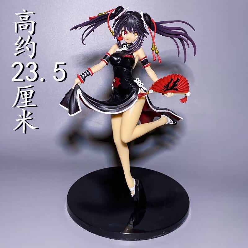 其他品牌动漫约会大作战剧场版万由里裁决狂三 时崎狂三手枪 手办摆件