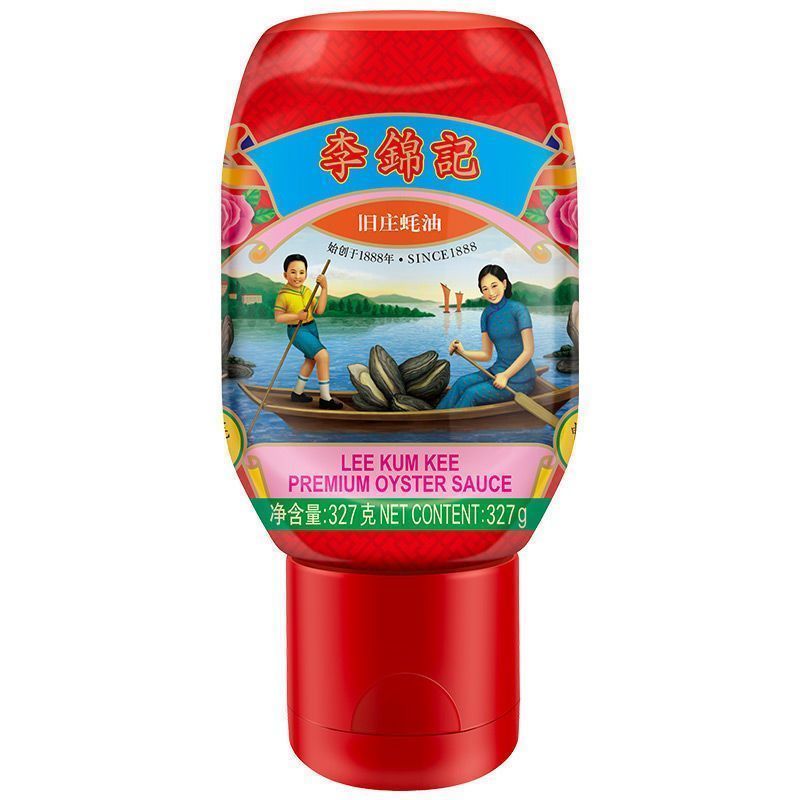 李锦记旧庄蚝油327g蚝油调味凉拌蘸点火锅 家用调味品调料 旧庄蚝油